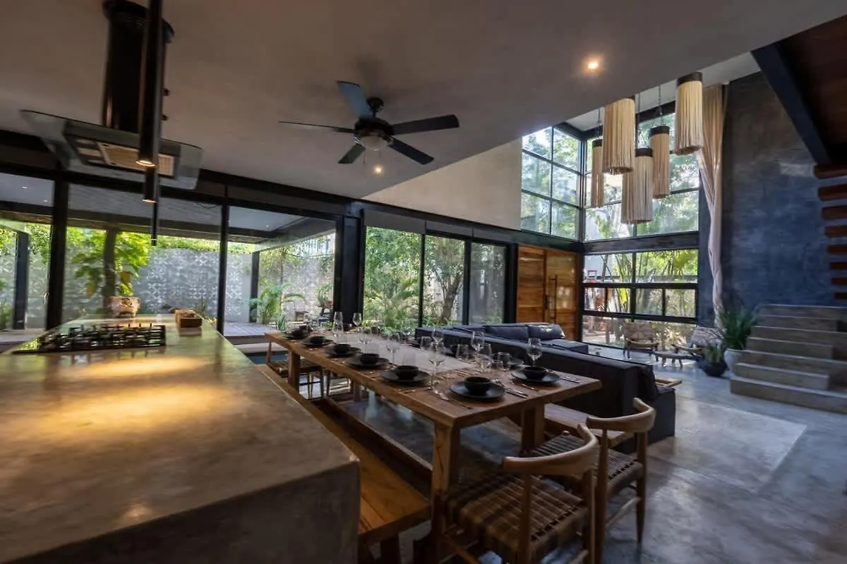 Casa de Férias Casa Kefi- Award Winning Villa - Tulum Jungle Paradise